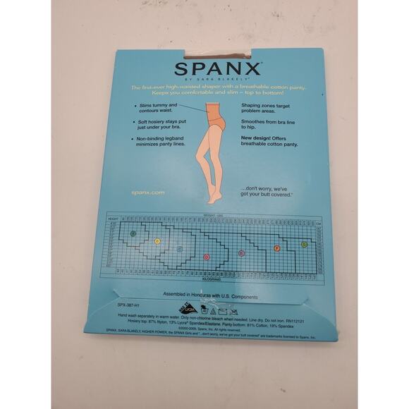 Spanx Higher Power Brief High-Waisted Size A Cocoa Cotton Panty Shaper NWT - Picture 5 of 6